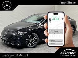 Lack obsidianschwarz Gebraucht 2024 Mercedes EQE350 Electric Art Limousine | 49.950 € (Guter Preis)