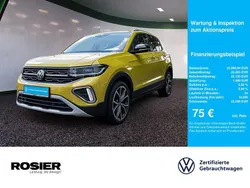 Gelb / grape yellow Gebraucht 2024 VW T-Cross Style SUV | 23.590 € (Fairer Preis)