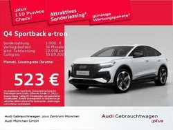 Gletscherweiß metallic Gebraucht 2024 Audi Q4 Sportback e-tron S-Line SUV | 54.083 €