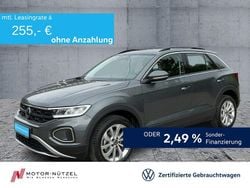 Indiumgrau metallic Gebraucht 2024 VW T-Roc Life SUV | 22.650 € (Guter Preis)