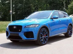 Blau Gebraucht 2019 Jaguar F-Pace SVR SUV | 51.890 € (Superpreis)