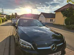Schwarz Gebraucht 2019 Mercedes C200 AMG line Cabrio | 33.900 € (Fairer Preis)