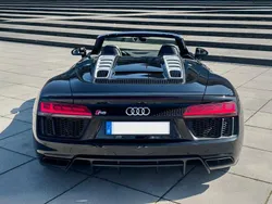 Schwarz Gebraucht 2018 Audi R8 Spyder Design Cabrio | 117.000 € (Guter Preis)