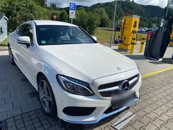 Weiß Gebraucht 2017 Mercedes C180 AMG line Coupé | 22.400 € (Fairer Preis)