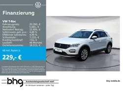 Weiß Gebraucht 2020 VW T-Roc Style SUV | 20.260 € (Guter Preis)