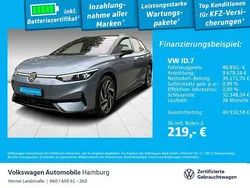 Stonewashed blue metallic/schw Gebraucht 2024 VW ID.7 Pro Limousine | 48.850 € (Fairer Preis)