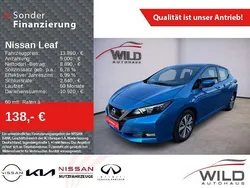 Blau Gebraucht 2021 Nissan Leaf Acenta Kleinwagen | 13.890 € (Fairer Preis)