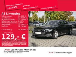 Mythosschwarz metallic Gebraucht 2023 Audi A6 Advanced Limousine | 34.838 € (Superpreis)