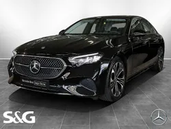 Metalliclack obsidianschwarz Gebraucht 2024 Mercedes E200 Avantgarde Limousine | 47.990 € (Fairer Preis)