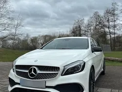 Weiß Gebraucht 2016 Mercedes A180 AMG line Limousine | 17.500 € (Teuer)