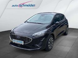 Obsidianschwarz metallic (metallic) Gebraucht 2023 Ford Fiesta Titanium Kleinwagen | 18.590 € (Fairer Preis)