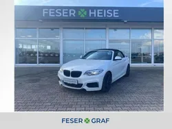 Mineralweiß metallic Gebraucht 2019 BMW 218 M Sport Cabrio | 23.990 € (Fairer Preis)
