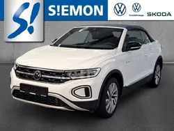 Weiss Neu 2024 VW T-Roc Cabriolet Goal Cabrio | 40.785 € (Superpreis)
