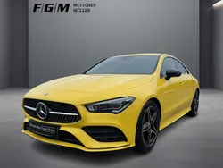 Sonnengelb Gebraucht 2020 Mercedes CLA200 AMG line Coupé | 25.630 € (Guter Preis)
