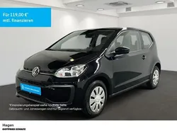 Schwarz Gebraucht 2021 VW up! Kleinwagen | 9.950 € (Fairer Preis)
