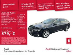 Schwarz Gebraucht 2022 Audi A6 Sport Kombi | 37.890 € (Fairer Preis)