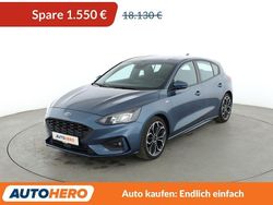 Blau Gebraucht 2019 Ford Focus ST-Line Limousine | 16.580 € (Fairer Preis)