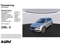 Brilliantsilber metallic Gebraucht 2021 Skoda Karoq Clever SUV | 23.990 € (Fairer Preis)