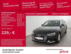 Mythosschwarz metallic Gebraucht 2022 Audi A4 Advanced Plus Kombi | 29.900 € (Guter Preis)