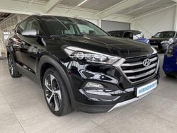 Phantom black (metallic) Gebraucht 2018 Hyundai Tucson Turbo SUV | 18.800 € (Fairer Preis)