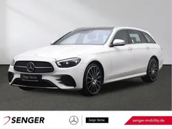 Weiß Gebraucht 2021 Mercedes E400 AMG Kombi | 47.890 € (Fairer Preis)