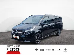Schwarz Gebraucht 2021 Mercedes V300 Avantgarde Edition Van / Kleinbus | 62.450 € (Etwas zu teuer)