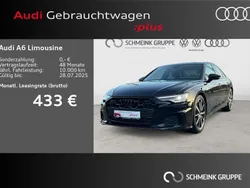 Mythosschwarz metallic Gebraucht 2024 Audi A6 S-Line Limousine | 49.780 €