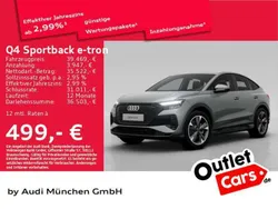 Taifungrau metallic Gebraucht 2022 Audi Q4 e-tron SUV | 39.469 € (Fairer Preis)