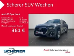 Chronosgrau metallic (metallic) Gebraucht 2024 Audi Q3 Sportback Advanced SUV | 41.700 € (Fairer Preis)