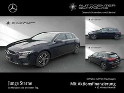 Lack kosmosschwarz (metallic) Gebraucht 2024 Mercedes A180 Advanced Limousine | 29.120 € (Fairer Preis)