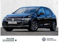 Deep black Gebraucht 2021 VW Golf VIII Active Limousine | 17.950 € (Fairer Preis)