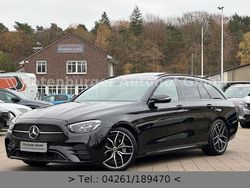 Schwarz Gebraucht 2021 Mercedes E220 AMG line Limousine | 34.990 € (Teuer)