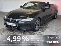 Schwarz Gebraucht 2021 BMW 420 Sport Line Cabrio | 39.340 € (Fairer Preis)