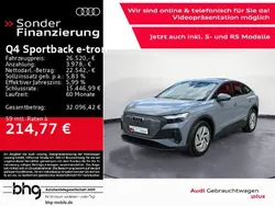 Grau Gebraucht 2023 Audi Q4 e-tron Basis SUV | 26.450 € (Superpreis)
