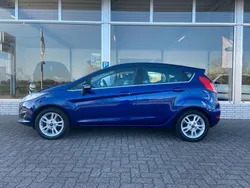 Blau Gebraucht 2017 Ford Fiesta Titanium Kleinwagen | 9.780 € (Fairer Preis)