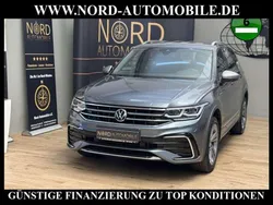 Platinum grey metallic (metallic) Gebraucht 2022 VW Tiguan Allspace R-line SUV | 34.699 € (Fairer Preis)
