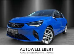 Lackierung voltaic blue met/ty Gebraucht 2023 Opel Corsa Elegance Limousine | 18.290 € (Fairer Preis)