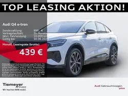 Weiß Gebraucht 2024 Audi Q4 Sportback e-tron S-Line SUV | 48.980 € (Teuer)