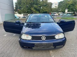 Blau Gebraucht 2001 VW Golf IV Sportline Cabrio | 950 €