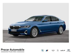 Blau Gebraucht 2021 BMW 540 Luxury Line Limousine | 43.830 € (Etwas zu teuer)