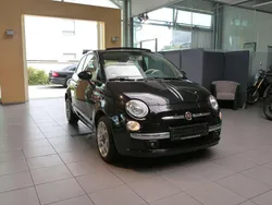 Schwarz Gebraucht 2014 Fiat 500 Lounge Cabrio | 6.500 € (Fairer Preis)