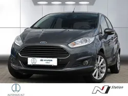 Grau Gebraucht 2016 Ford Fiesta Titanium Kleinwagen | 7.290 € (Fairer Preis)