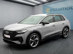 Grau Gebraucht 2022 Audi Q4 e-tron S-Line SUV | 28.799 € (Fairer Preis)