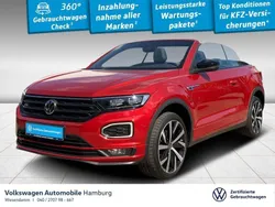 Kings red metallic (metallic) Gebraucht 2021 VW T-Roc Cabriolet R-line Cabrio | 29.990 € (Etwas zu teuer)