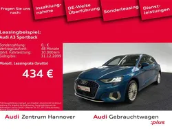 Atollblau metallic Gebraucht 2023 Audi A3 Sportback e-tron Advanced Plus Limousine | 28.450 € (Fairer Preis)