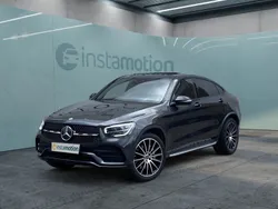 Grau Gebraucht 2021 Mercedes GLC220 AMG line Coupé | 43.750 € (Fairer Preis)