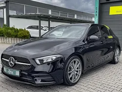 Schwarz metallic Gebraucht 2019 Mercedes A180 AMG line | 24.700 € (Fairer Preis)