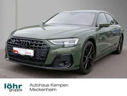 Distriktgrün metallic Gebraucht 2023 Audi A8 S-Line Limousine | 65.990 € (Superpreis)
