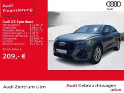 Daytonagrau perleffekt Gebraucht 2024 Audi Q3 Sportback S-Line SUV | 41.220 € (Guter Preis)