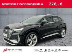 Mythosschwarz metallic Gebraucht 2022 Audi Q4 e-tron S-Line SUV | 24.650 €